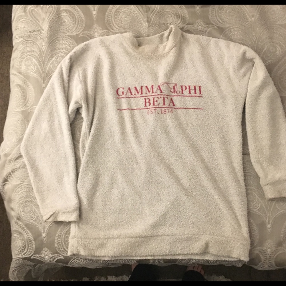 Gamma Phi Beta Wooly threads crewneck